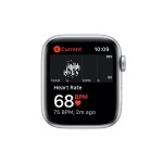 Apple Watch Nike SE GPS + Cellular, 40mm Silver Aluminium Case with Pure Platinum/Black Nike Sport Band (2020)