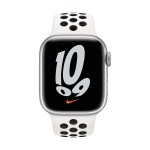 41mm Summit White/Black Nike Sport Band