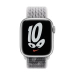 41mm Summit White/Black Nike Sport Loop