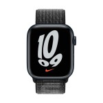 45mm Black/Summit White Nike Sport Loop