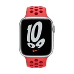 45mm Bright Crimson/Gym Red Nike Sport Band