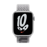 45mm Summit White/Black Nike Sport Loop