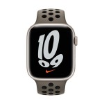 45mm Olive Grey/Black Nike Sport Band