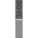 45mm Summit White/Black Nike Sport Loop