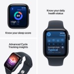 Apple Watch SE 3 GPS + Cellular 40mm Starlight Aluminium Case with Sand Sport Band - S/M
