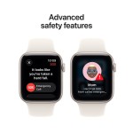Apple Watch SE 3 GPS + Cellular 40mm Starlight Aluminium Case with Starlight Sport Band - S/M