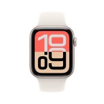 Apple Watch SE 3 GPS 44mm Starlight Aluminium Case with Starlight Sport Band - M/L