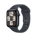 Apple Watch SE 2 GPS 40mm Midnight Aluminium Case with Midnight Sport Band - S/M