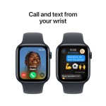 Apple Watch SE 2 GPS 40mm Midnight Aluminium Case with Midnight Sport Band - S/M