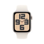 Apple Watch SE 2 GPS + Cellular 44mm Starlight Aluminium Case with Starlight Sport Band - M/L