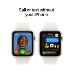 Apple Watch SE 2 GPS + Cellular 44mm Starlight Aluminium Case with Starlight Sport Band - M/L