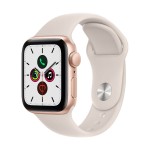 Apple Watch SE GPS, 40mm Gold Aluminium Case with Starlight Sport Band (išpakuotas)