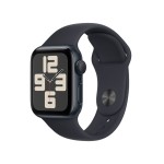 Apple Watch SE GPS 40mm Midnight Aluminium Case with Midnight Sport Band - S/M (išpakuotas)