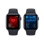 Apple Watch SE GPS 40mm Midnight Aluminium Case with Midnight Sport Band - S/M (išpakuotas)