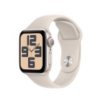Apple Watch SE 2 GPS 40mm Starlight Aluminium Case with Starlight Sport Band - M/L (išpakuotas)