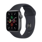 Apple Watch SE GPS 44mm Midnight Aluminium Case with Midnight Sport Band