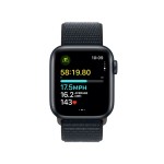 Apple Watch SE GPS + Cellular 40mm Midnight Aluminium Case with Midnight Sport Loop