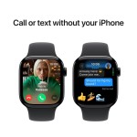 Apple Watch Series 10 GPS + Cellular 42mm Jet Black Aluminium Case with Black Sport Band - S/M (išpakuotas)