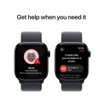 Apple Watch Series 10 GPS + Cellular 42mm Jet Black Aluminium Case with Ink Sport Loop (išpakuotas)