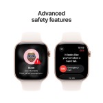 Apple Watch Series 11 GPS 42mm Rose Gold Aluminium Case with Light Blush Sport Band - S/M