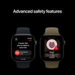 Apple Watch Series 12 GPS + Cellular 42mm Space Grey Aluminium Case with Navy Blue Sport Band - S/M