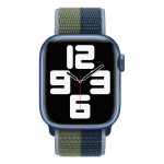 45mm Abyss Blue/Moss Green Sport Loop