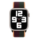 45mm Dark Cherry/Forest Green Sport Loop