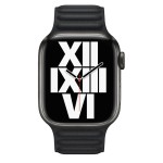 45mm Midnight Leather Link - S/M