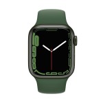 Apple Watch Series 7 GPS, 41mm Green Aluminium Case with Clover Sport Band