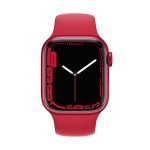 Apple Watch Series 7 GPS, 41mm (PRODUCT)RED Aluminium Case with (PRODUCT)RED Sport Band