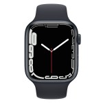 Apple Watch Series 7 GPS, 45mm Midnight Aluminium Case with Midnight Sport Band