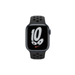 Apple Watch Nike Series 7 GPS + Cellular, 41mm Midnight Aluminium Case with Anthracite/Black Nike Sport Band