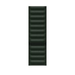 45mm Sequoia Green Leather Link - S/M