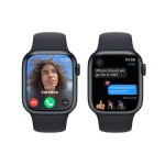 Apple Watch Series 9 GPS 45mm Midnight Aluminium Case with Midnight Sport Band - S/M