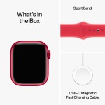 Apple Watch Series 9 GPS 41mm (PRODUCT)RED Aluminium Case with (PRODUCT)RED Sport Band - S/M