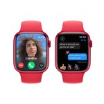 Apple Watch Series 9 GPS 45mm (PRODUCT)RED Aluminium Case with (PRODUCT)RED Sport Band - M/L
