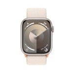 Apple Watch Series 9 GPS 45mm Starlight Aluminium Case with Starlight Sport Loop