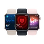 Apple Watch Series 9 GPS 41mm Midnight Aluminium Case with Midnight Sport Band - S/M (išpakuotas)