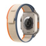 Apple Watch Ultra 2 GPS + Cellular, 49mm Titanium Case with Orange/Beige Trail Loop - S/M