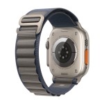 Apple Watch Ultra 2 GPS + Cellular, 49mm Titanium Case with Blue Alpine Loop - Medium