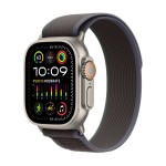 Apple Watch Ultra 2 GPS + Cellular, 49mm Titanium Case with Blue/Black Trail Loop - S/M