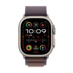 Apple Watch Ultra 2 GPS + Cellular, 49mm Titanium Case with Indigo Alpine Loop - Small