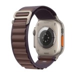 Apple Watch Ultra 2 GPS + Cellular, 49mm Titanium Case with Indigo Alpine Loop - Small