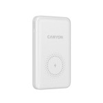 Canyon MagSafe 10000maH Power Bank With Wireless Charging - White