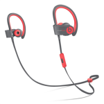 Beats Power 2 bevielės šviesiai raudonos ausinės