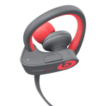Beats Power 2 bevielės šviesiai raudonos ausinės