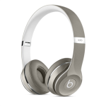 Beats Solo 2 On-Ear sidabrinės ausinės