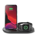 Belkin Apple Watch/iPhone/Airpods Black bevielis kroviklis 7.5W