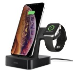 Belkin PowerHouse Black iPhone ir Watch įkrovimo stotelė (buvo išpakuotas)