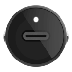 Belkin 18W automobilinis USB-C kroviklis Black
